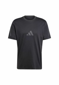 Nyomott mintás póló - black