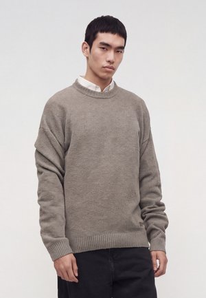 Karl Lagerfeld Jeans, TEXTURED CREW NECK - Pullover - tornado