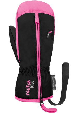 BEN - Mittens - black knockout pink