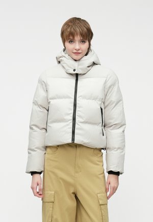 LARGE HOOD STORM CUFF PUFFER - Vinterjakker - stone