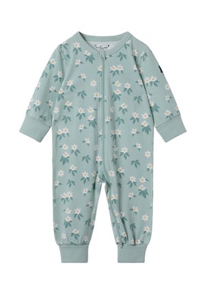 SOFT FLORAL PRINT - Natdragt - green