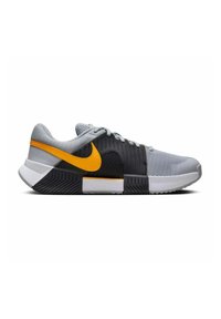 Nike Performance ZOOM CHALLENGE - da tennis per terra battuta - wolf grey laser orange black white