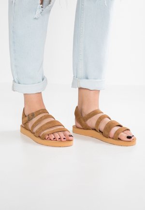 Páskové sandály  - light brown
