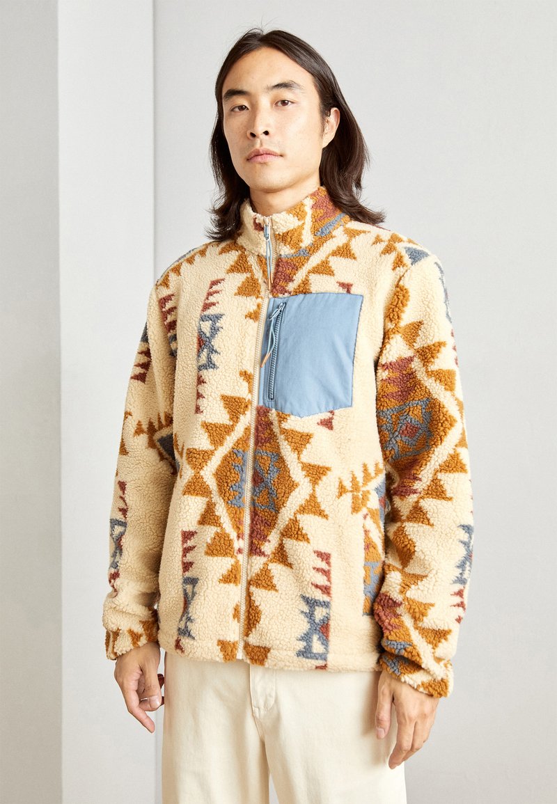 Revolution Jacket REVOLUTION Fleece jacket - offwhite/off-white - Zalando.ie