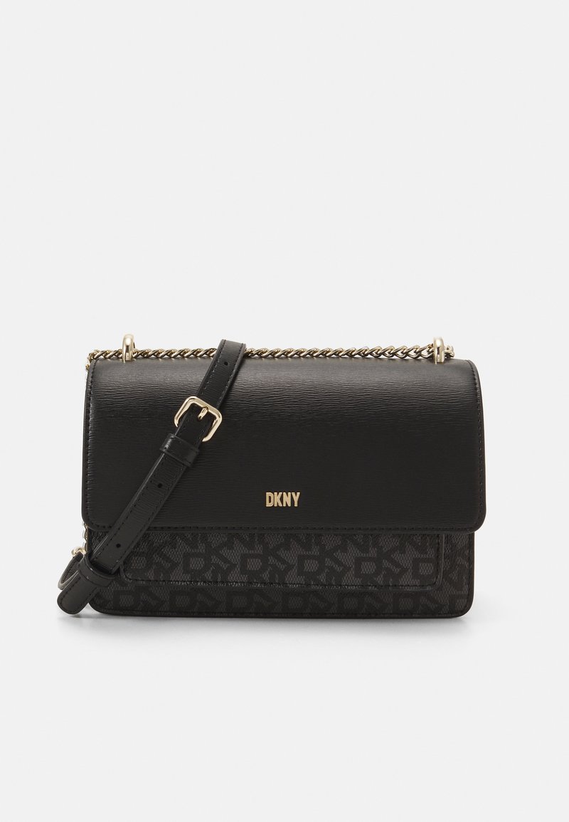 DKNY BRYANT CHAIN FLAP Across body bag black Zalando.co.uk