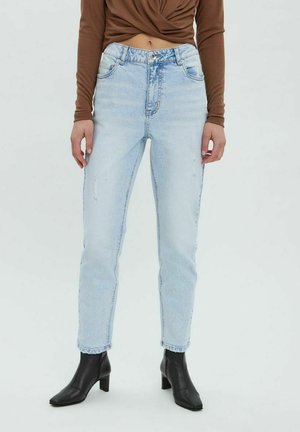 Vero Moda Straight leg jeans - light blue denim