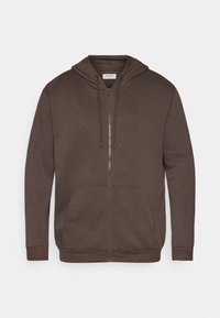 JJEBRADLEY PLUS  - Sweater met rits - mulch