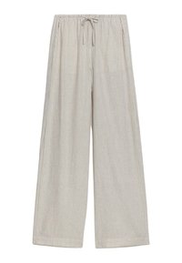 WIDE LEG - Stoffhose - neutral