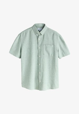 Next, REGULAR FIT - SHORT SLEEVE COLLAR - Chemise - green