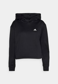 adidas Performance Felpa con zip - black