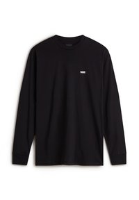 Vans LEFT CHEST HIT - Maglietta a manica lunga - black/white
