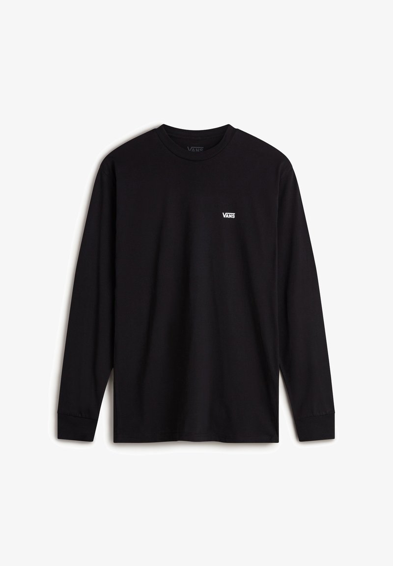 Vans LEFT CHEST HIT - Maglietta a manica lunga - black/white