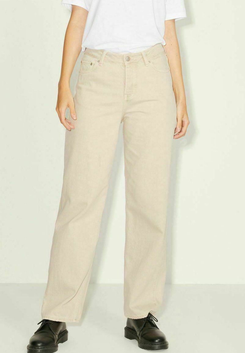 AKM NOOS - Straight leg jeans - oatmeal 