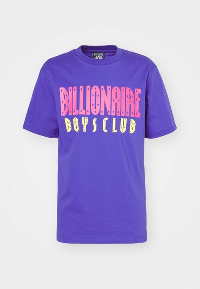 Billionaire Boys Club STRAIGHT LOGO - T-shirts med print - purple