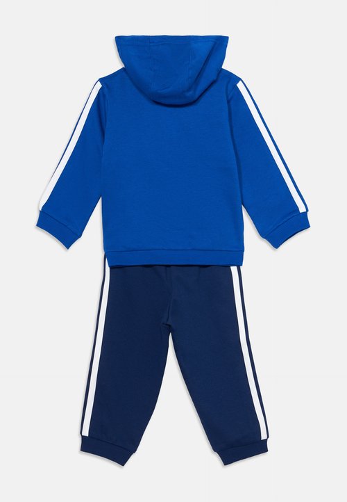 adidas STRIPES UNISEX SET - Tracksuit - team royal blue/glow blue/dark blue/white — photo 2