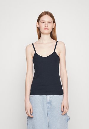 Vero Moda VMEZRA SINGLET - Topper - navy blazer