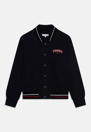 VARSITY EMBROIDERY UNISEX - Mikina so zipsom - desert sky