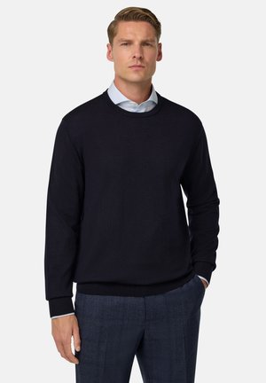 Strickpullover - navy blue