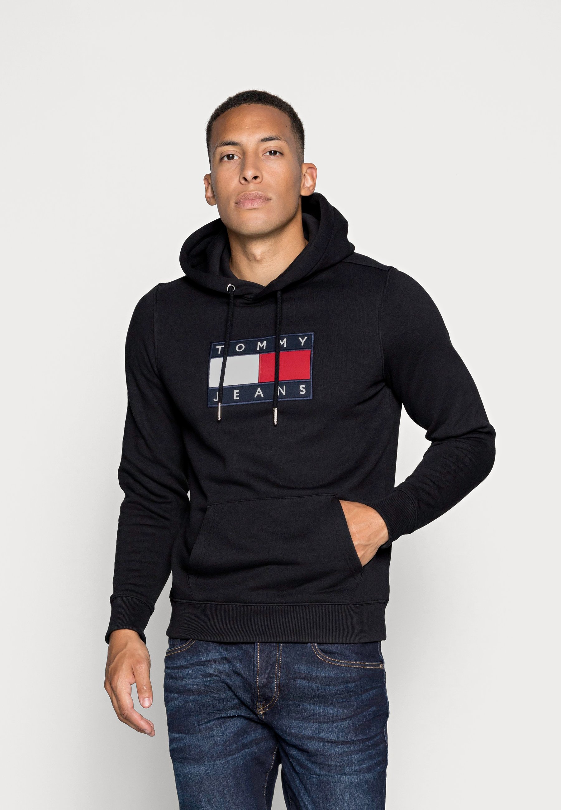 tommy jeans flag hoodie