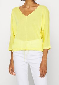 OPUS Strickpullover - yellow