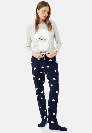 LONG SLEEVE SET - Conjunto de pijama - grey