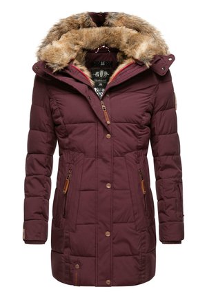 LIEBLINGS - Abrigo de invierno - dark red melange