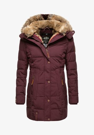 LIEBLINGS - Winter coat - dark red melange