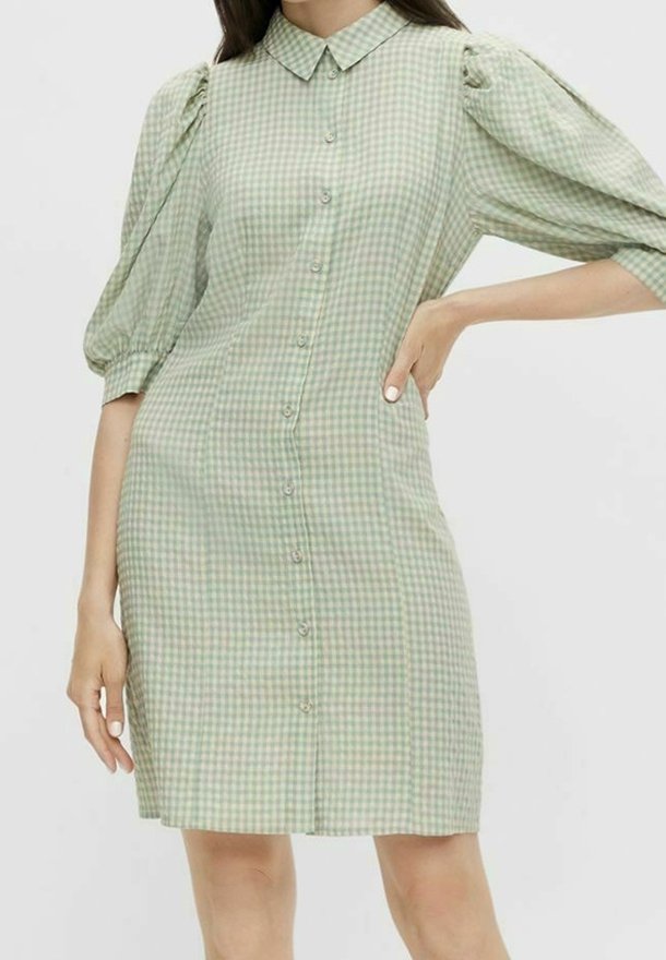 Object Robe chemise - green