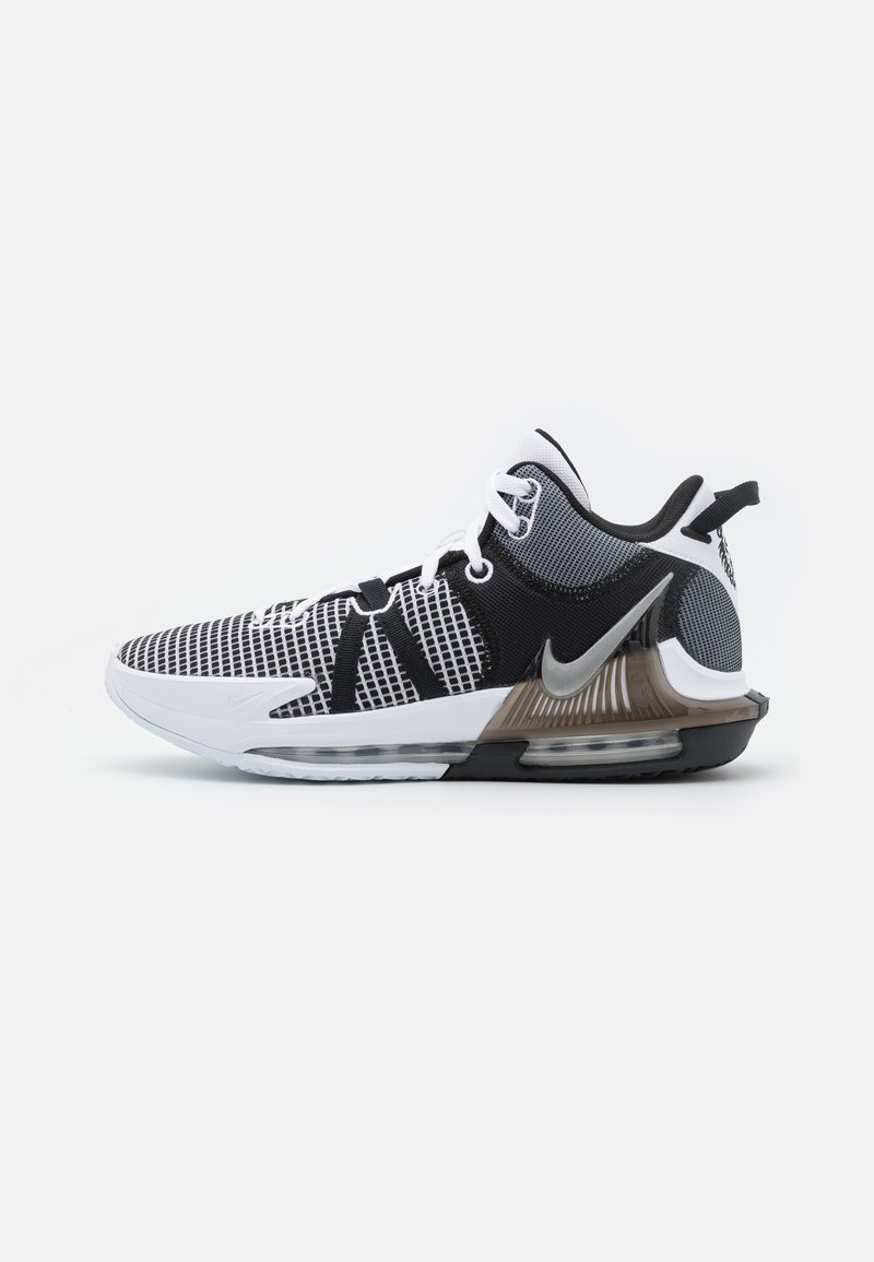 Nike Performance LEBRON WITNESS VII Basketball shoes white/metallic