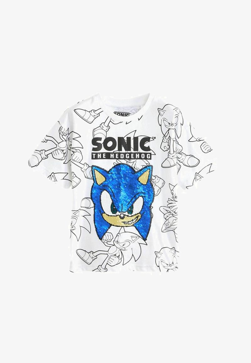 Next POKÉMON SEQUIN - T-shirts print - white black