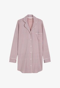 Selezionato, dark mauve print