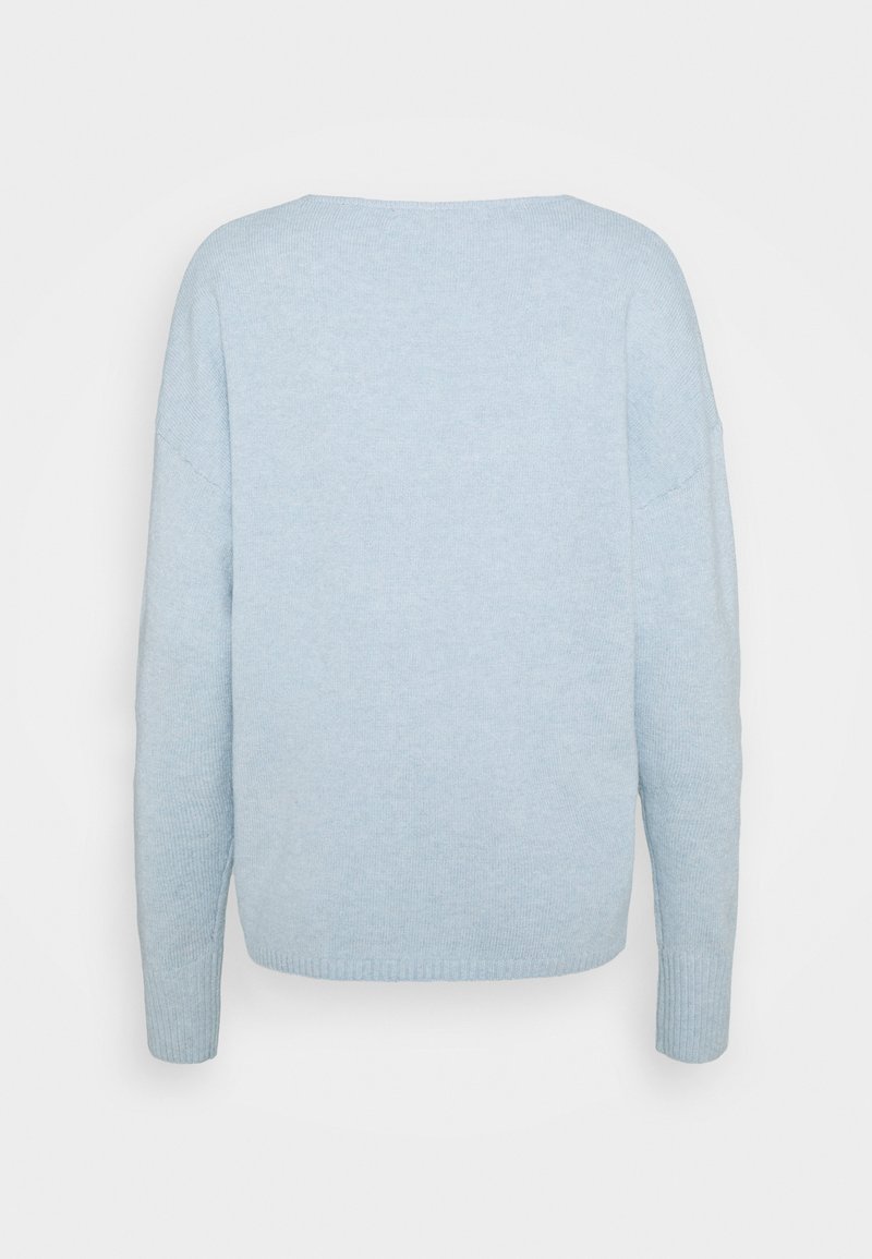 Damen Strickjacken | ONLY ONLRICA LIFE Strickpullover blue fog melange/blau - JL53649 Damen Strickjacken | ONLY ONLRICA LIFE Strickpullover blue fog melange/blau - JL53649