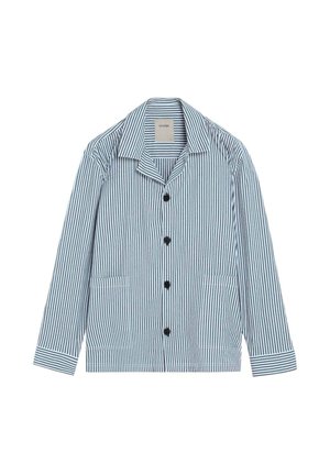 Scalpers, SCALPERS INDIA OVERSHIRT - Chaqueta fina - blue stripes