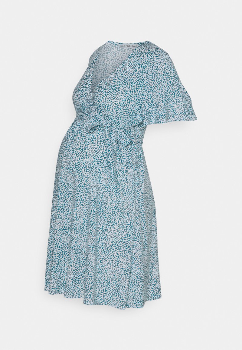 Damen Freizeitkleider | Anna Field MAMA Freizeitkleid turquoise/white/türkis - DP84066 Damen Freizeitkleider | Anna Field MAMA Freizeitkleid turquoise/white/türkis - DP84066