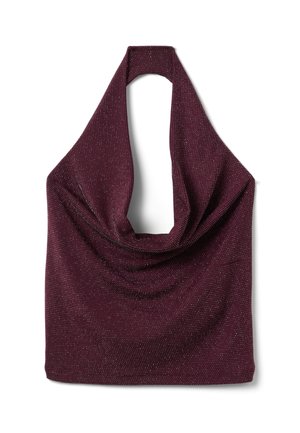 B.ANGEL, TANK TOP WITH SOFT DRAPED NECKLINE - Blouse - red