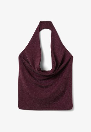 B.ANGEL, TANK TOP WITH SOFT DRAPED NECKLINE - Blouse - red