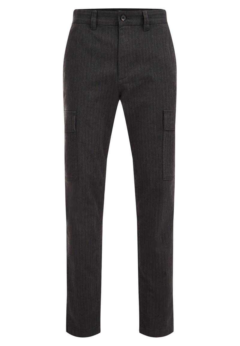 WE Fashion Cargobroek zwart