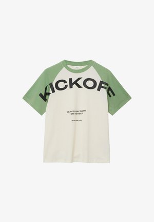s.Oliver, T-SHIRT - T-Shirt print - salbeigrün