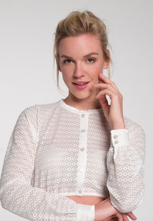 TABORA-DIRNDLBLUSE - Blouse - weiß