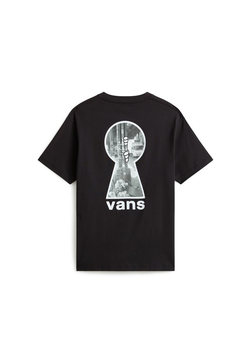 Vans KEYHOLE CLASSIC. - Triko s potiskem - black