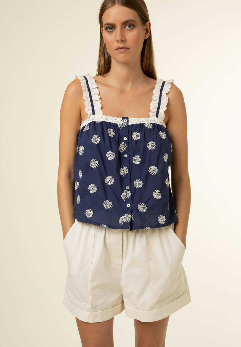 FRNCH OPHELIE - Blouse - bleu marine