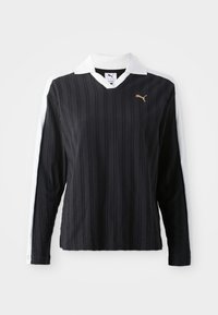 RELAXED LONG SLEEVE - Topper langermet - black