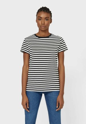 BASIC - T-shirt con stampa - black