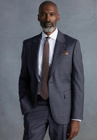 Next SLIM FIT SIGNATURE ZIGNONE CHECK  - REGULAR FIT - Suit jacket - purple