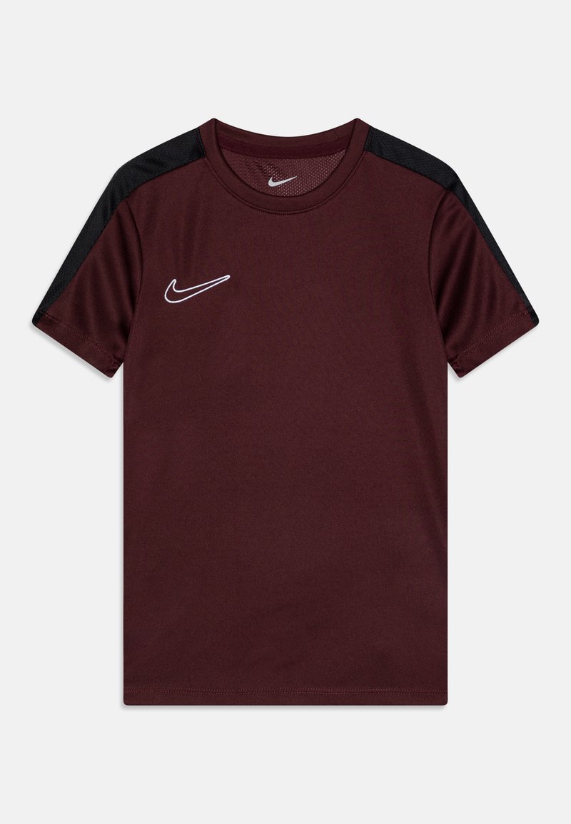 Nike Performance DF UNISEX - Spordi T-särk - burgundy crush/black/white