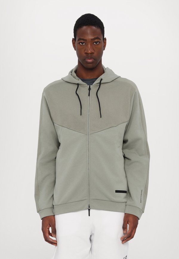 Zip-up sweatshirt - shadow