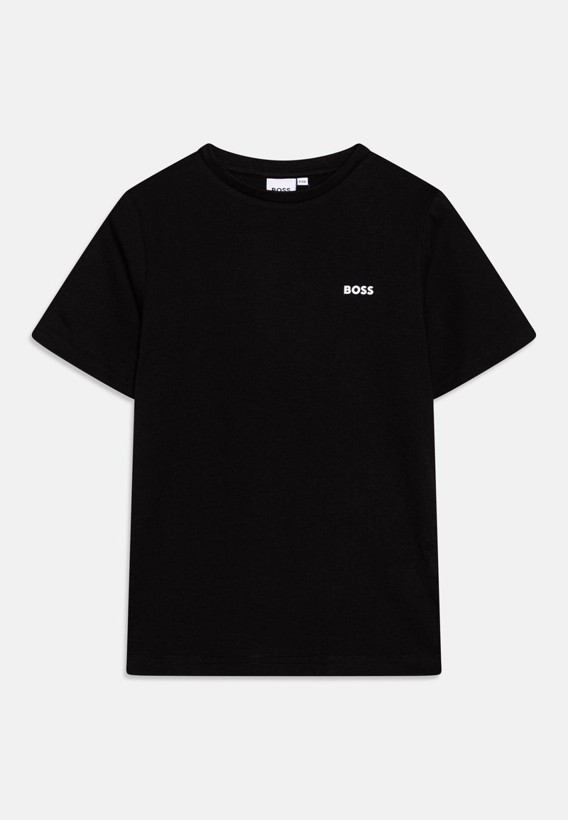 BOSS Kidswear - SHORT SLEEVES TEE UNISEX - Pamata T-krekls - black, Palielināt