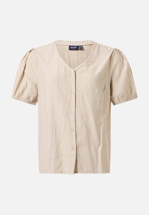 Seaside, SAVANNAH CRINKLE BLOUSE W - Blouse - beige