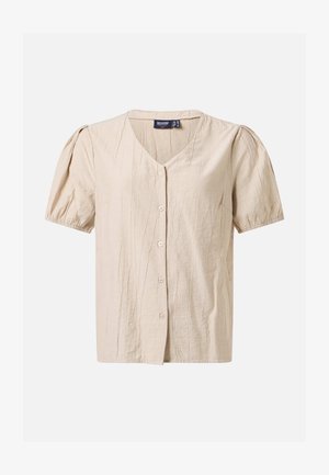 Seaside, SAVANNAH CRINKLE BLOUSE W - Μπλούζα - beige