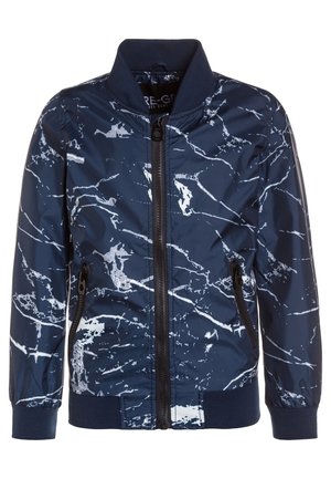 Bomberjakke - blue-grey